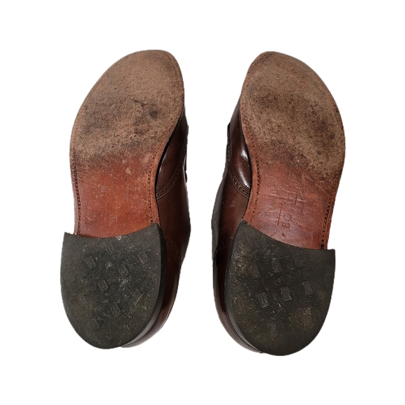 Bostonian Shoes  8 Brown Leather Oxford Tassels. - Picture 5 of 5